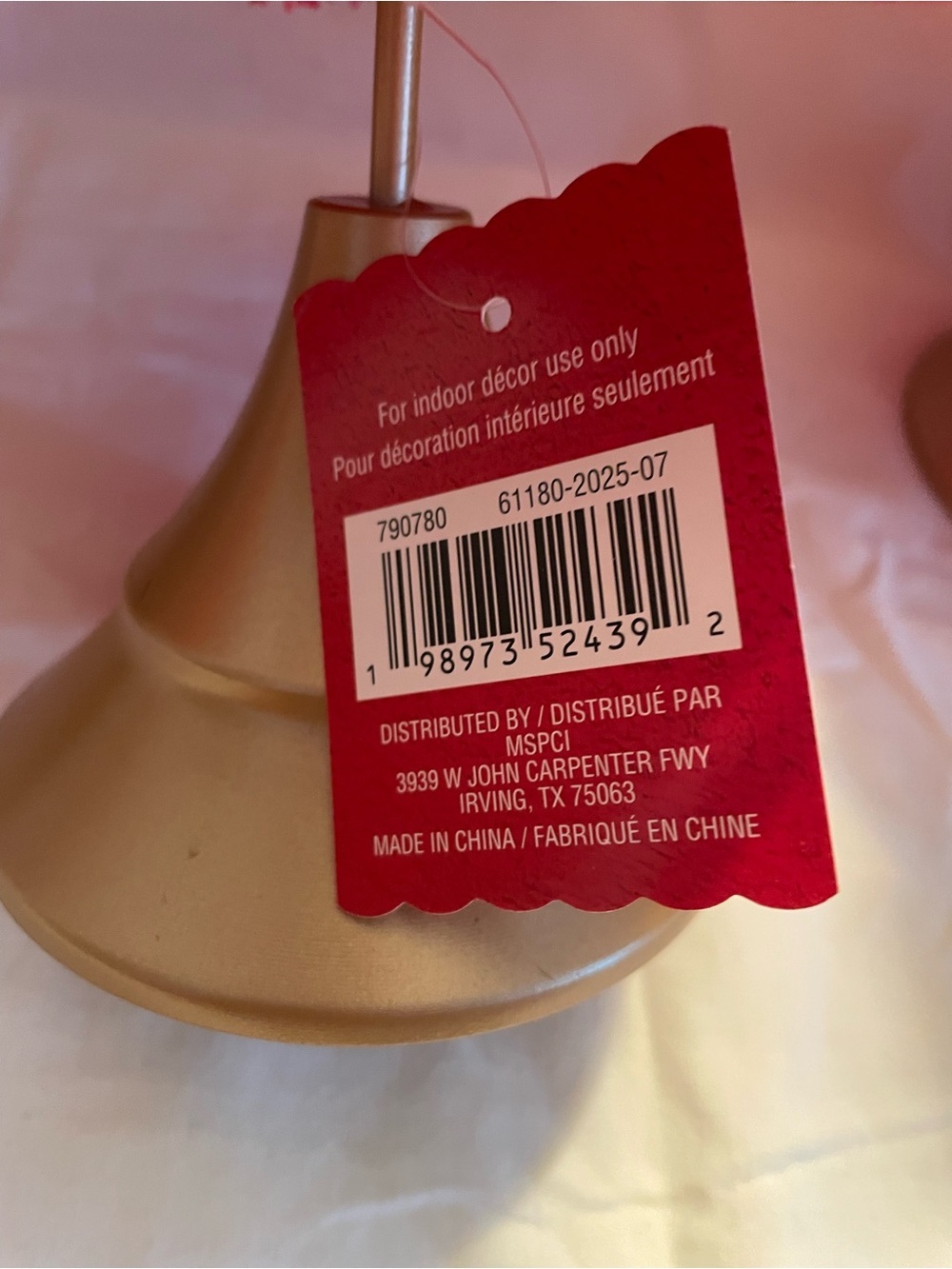 NWT 3 Ashland Berry Jolly Tabletop Décor in Red w/ Gold Star - Picture 8 of 9